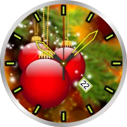 Christmas Clock Live Wallpaper 图标
