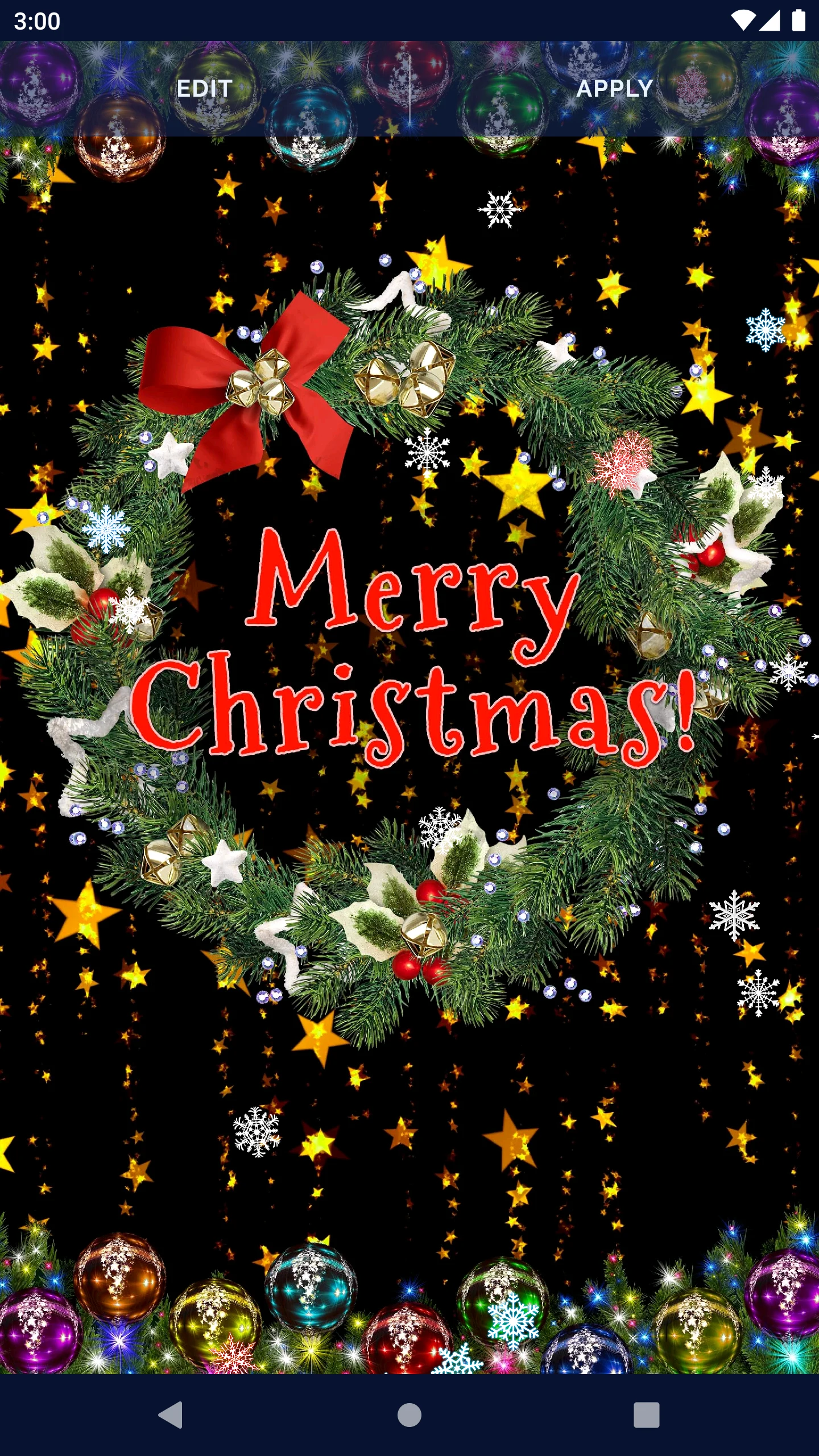 Christmas Tree Live Wallpapers screenshot