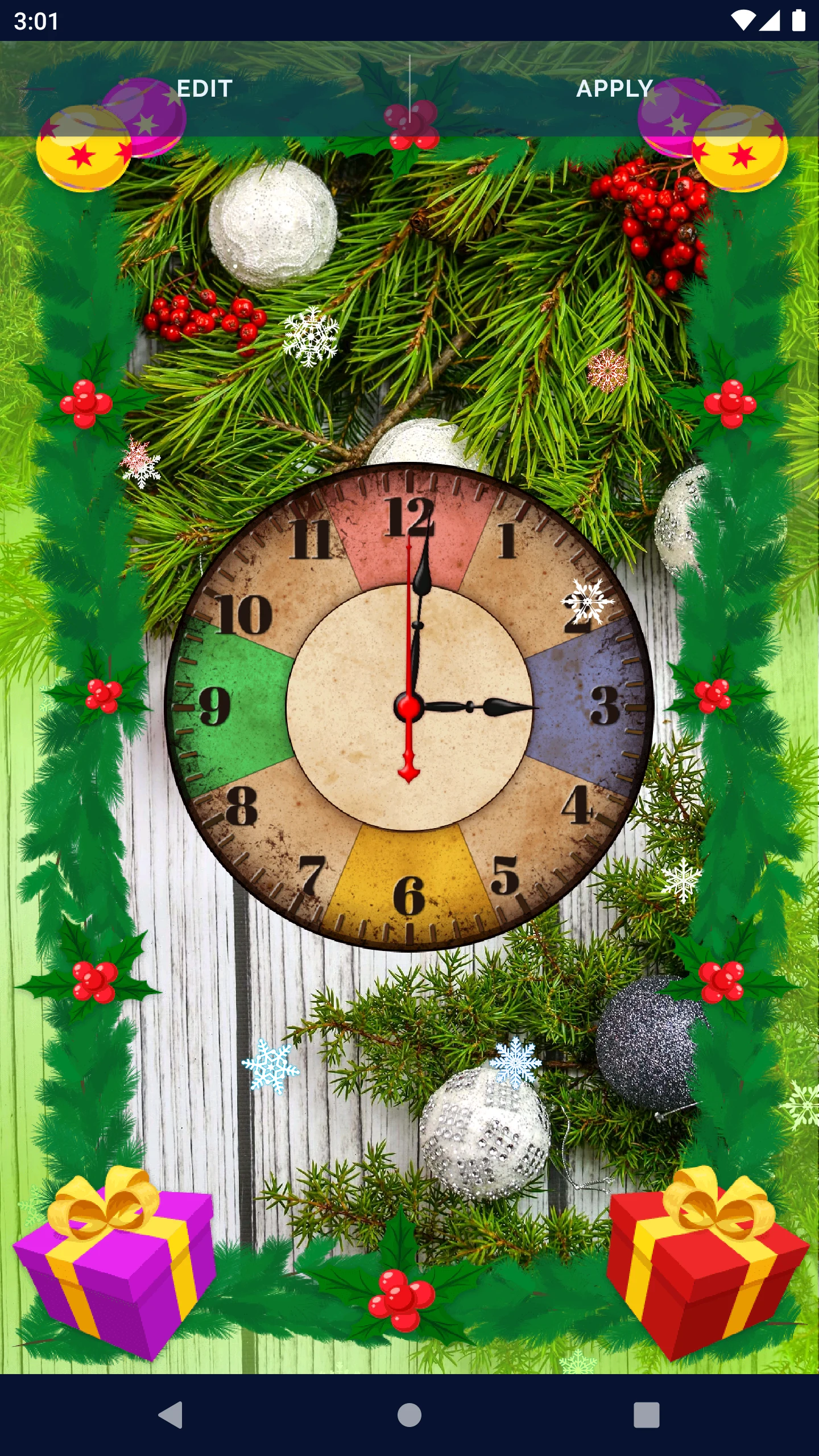 Christmas Tree Live Wallpapers screenshot