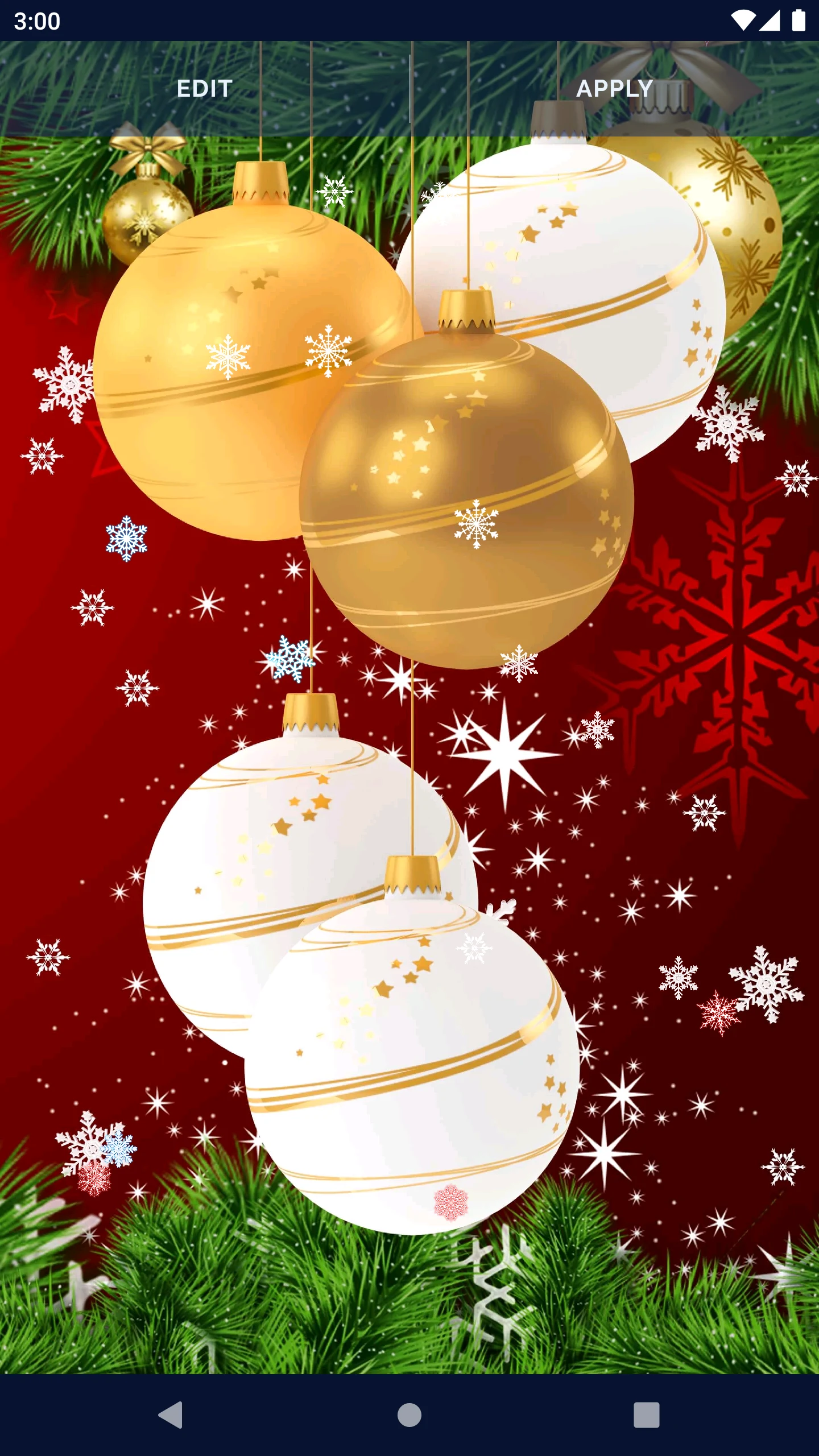 Christmas Tree Live Wallpapers screenshot